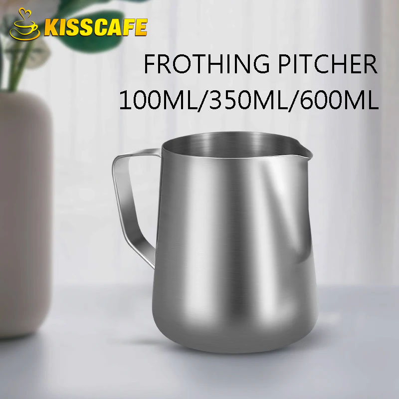 Barista Milk Jug - 우유 Frother 주전자 스테인레스 스틸 용기