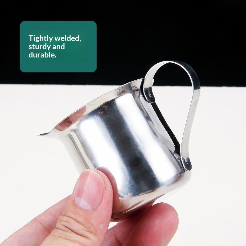 스테인리스 스틸 커피 우유 거품기, 뾰족한 주둥이가 달 - Barista Milk Jug 리뷰 및 가격
