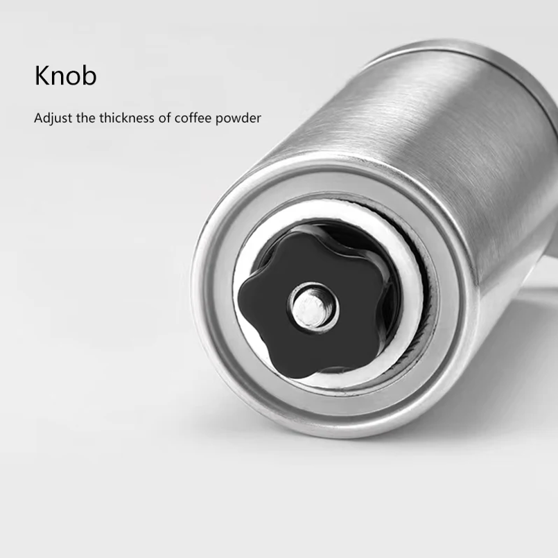 스테인리스 휴대용 수동 커피 그라인더, 세라믹 버러가  - Burr Hand Grinder 리뷰 및 가격