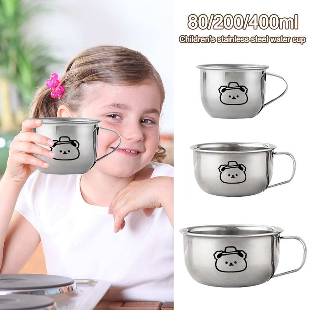 80/200/400ml 어린이용 물컵, 곰돌이 디자인, - Coffee Tea & Espresso Appliances 리뷰 및 가격