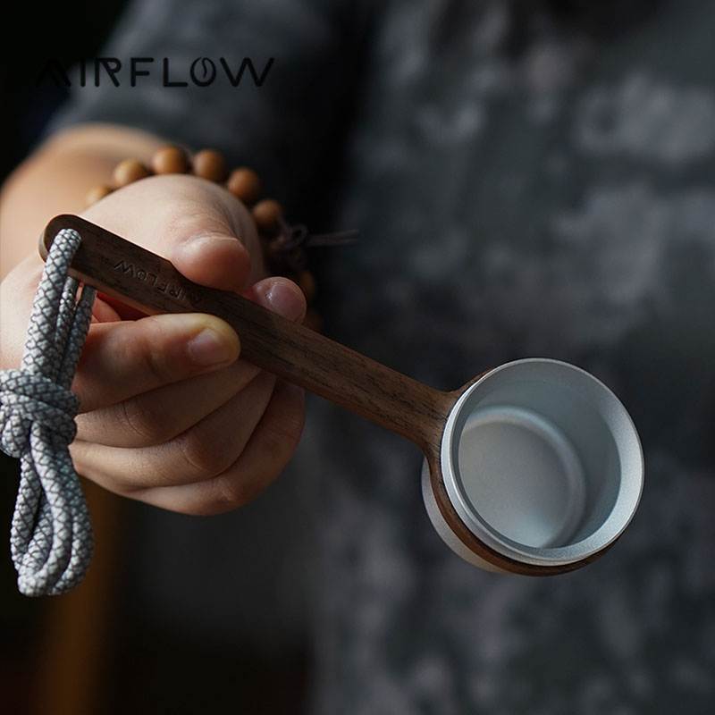 AIRFLOW 나무로 된 긴 커피 스푼 주방 측정 스푼 - Coffee Tea Sugar 리뷰 및 가격