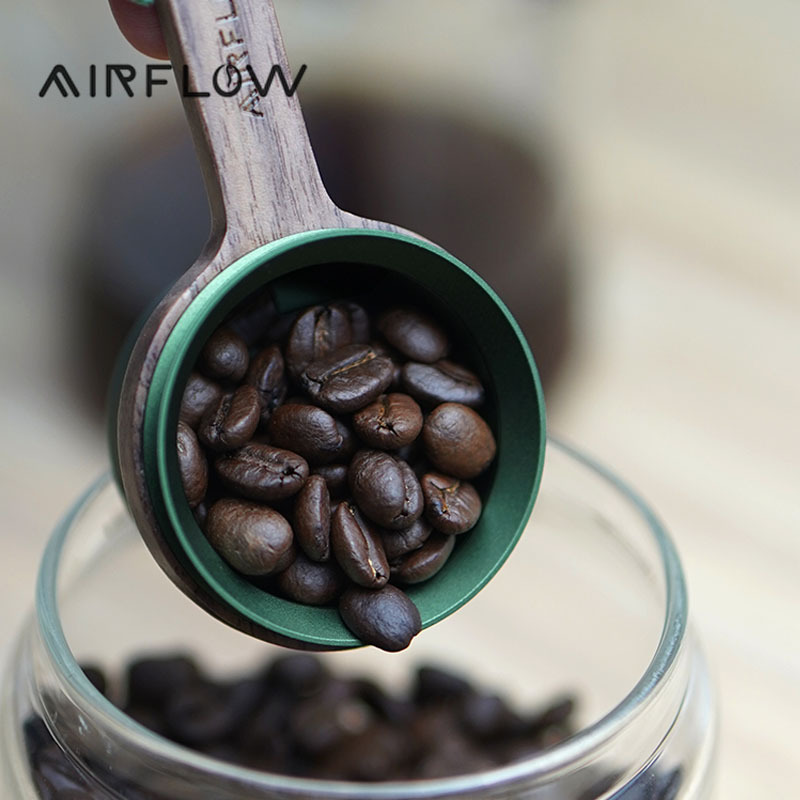 AIRFLOW 나무로 된 긴 커피 스푼 주방 측정 스푼 - Coffee Tea Sugar 리뷰 및 가격