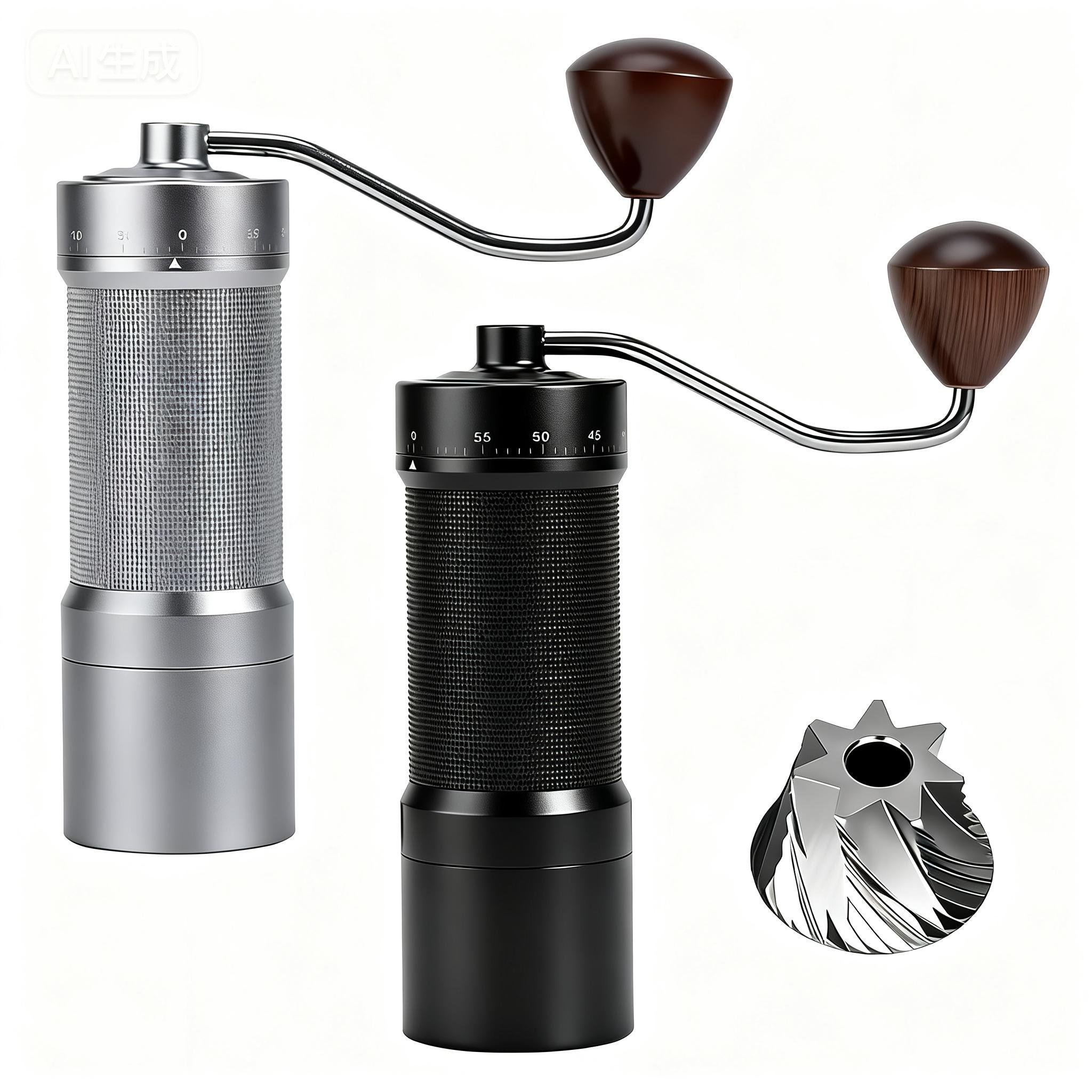 60단계 조절이 가능한 자석식 수동 커피 그라인더, 3 - Burr Hand Grinder 리뷰 및 가격
