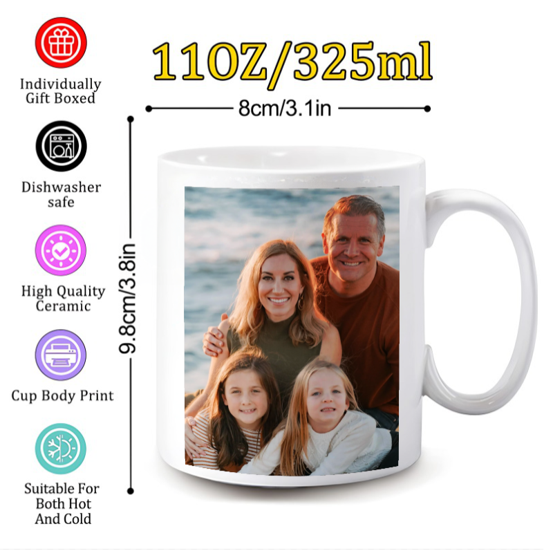 사용자 정의 가능한 이미지와 텍스트가 있는 맞춤형 머그 - Coffee Tea Images 리뷰 및 가격